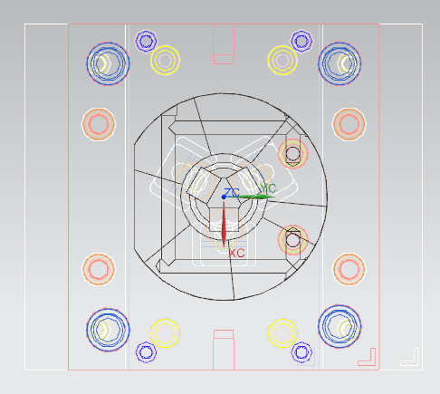 扣锁式圆盖注塑模（斜顶机构）50